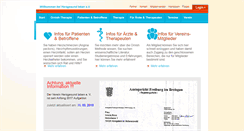 Desktop Screenshot of herzgesund-leben.de