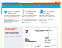 Tablet Screenshot of herzgesund-leben.de
